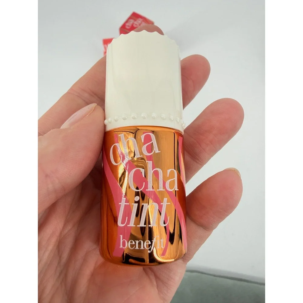 NEW Benefit Cosmetics Cha Cha Tint Mango-Tinted Lip &‎ Cheek Stain 10ml 0.33oz